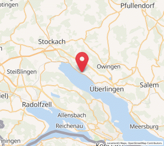 Map of Sipplingen, Baden-Wurttemberg