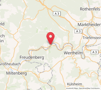 Map of Stadtprozelten, Bavaria