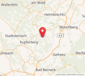 Map of Steinbach, Bavaria