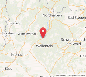 Map of Steinwiesen, Bavaria