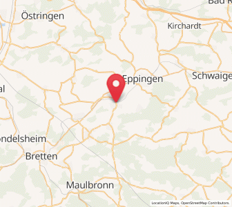 Map of Sulzfeld, Baden-Wurttemberg