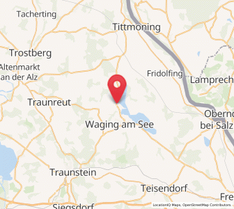 Map of Taching am See, Bavaria