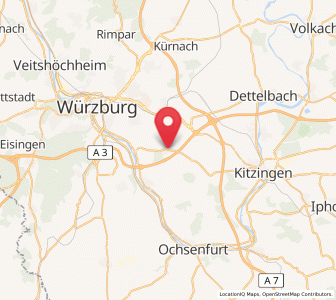 Map of Theilheim, Bavaria