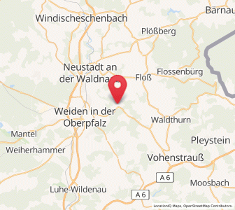 Map of Theisseil, Bavaria