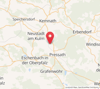 Map of Trabitz, Bavaria