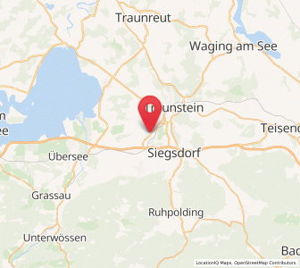 Map of Vachendorf, Bavaria