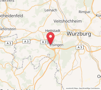 Map of Waldbrunn, Bavaria