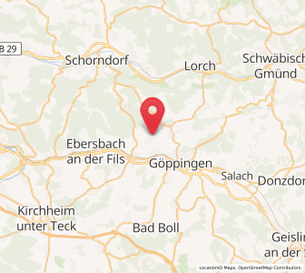 Map of Wangen, Baden-Wurttemberg