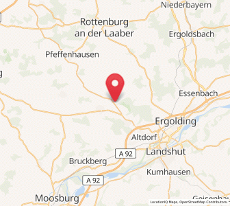 Map of Weihmichl, Bavaria
