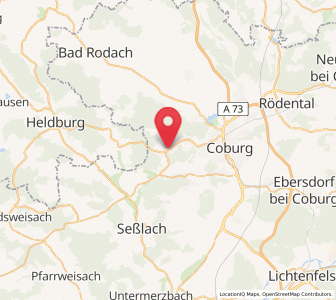 Map of Weitramsdorf, Bavaria