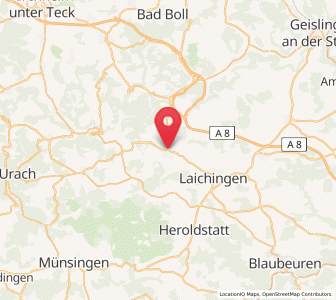 Map of Westerheim, Baden-Wurttemberg