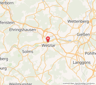 Map of Wetzlar, Hesse