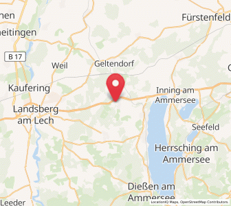 Map of Windach, Bavaria