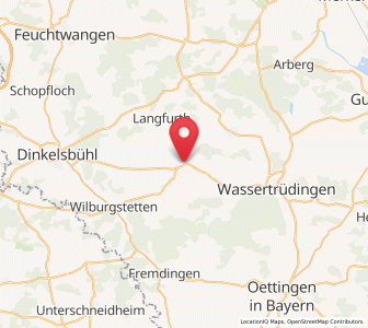 Map of Wittelshofen, Bavaria