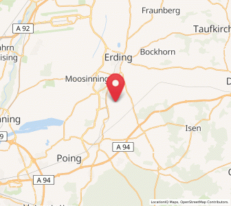 Map of Wörth, Bavaria