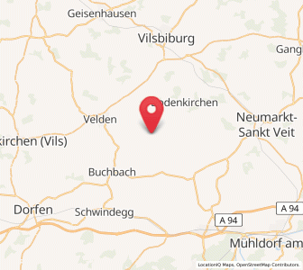 Map of Wurmsham, Bavaria