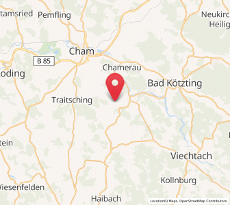 Map of Zandt, Bavaria