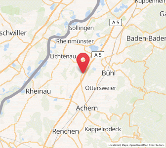 Map of Zell, Baden-Wurttemberg