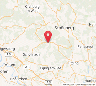 Map of Zenting, Bavaria