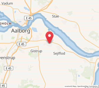 Map of Klarup, North Denmark