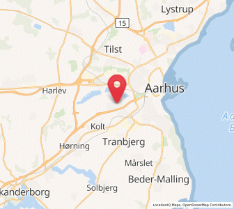 Map of Stavtrup, Central Jutland