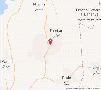 Map of Al Ḩāmūl, Kafr el-Sheikh
