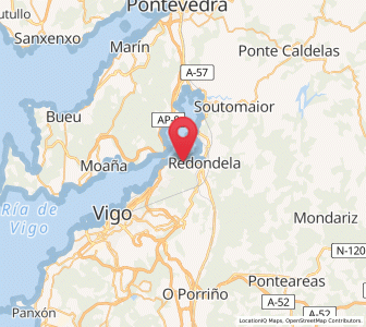 Map of A Formiga, Galicia