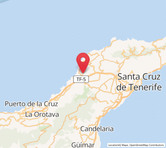 Map of Adelantado, Canary Islands