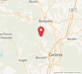 Map of Adri, Catalonia