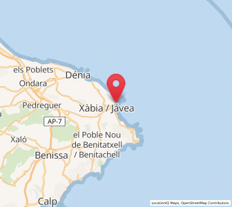 Map of Aduanas, Valencia