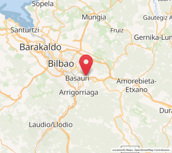 Map of Agirre-Aperribai, Basque Country