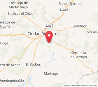 Map of Agueda del Caudillo, Castille and León