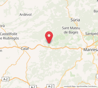Map of Aguilar de Segarra, Catalonia