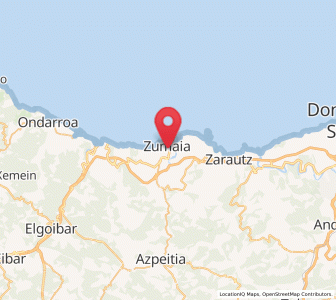 Map of Aita Mari, Basque Country