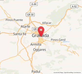 Map of Alcaicería de Granada, Andalusia