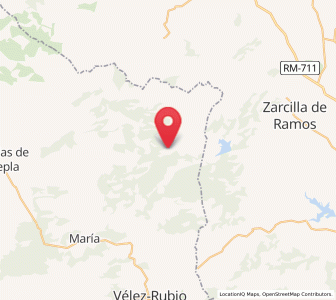 Map of Alcaide, Andalusia