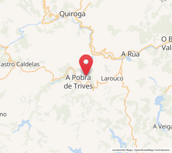Map of Alcouce, Galicia