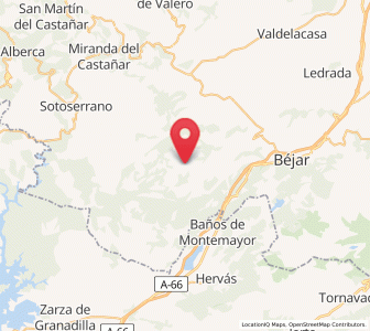 Map of Aldeacipreste, Castille and León