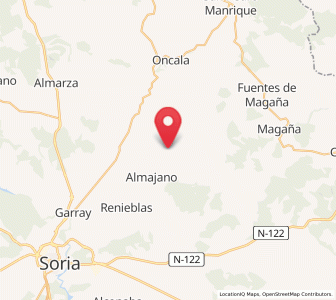 Map of Aldealseñor, Castille and León