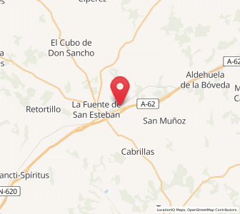 Map of Aldeavieja, Castille and León