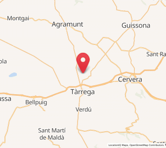 Map of Altet, Catalonia