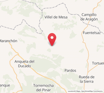 Map of Anchuela del Campo, Castille-La Mancha