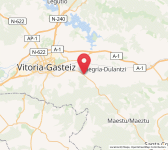 Map of Andollu, Basque Country