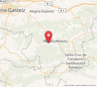 Map of Apilaiz / Apellániz, Basque Country