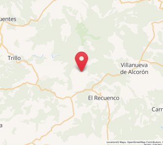 Map of Arbeteta, Castille-La Mancha