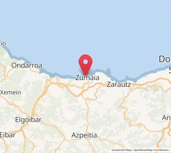 Map of Ardantzabidea, Basque Country
