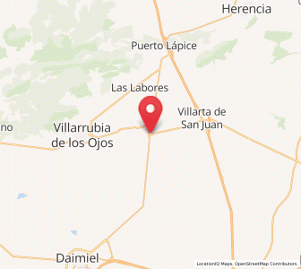 Map of Arenas de San Juan, Castille-La Mancha