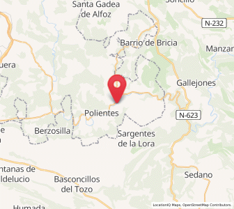 Map of Arenillas, Cantabria