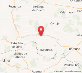 Map of Arenillas, Castille and León