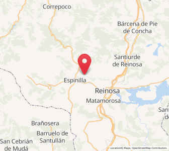 Map of Argüeso, Cantabria